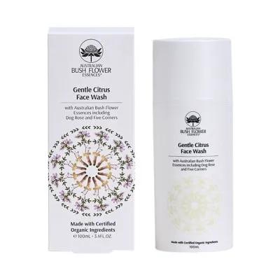 Australian Bush Flower Essences Gentle Citrus Balanced, Refreshed Skin Face Wash 100ml