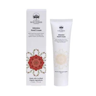 Australian Bush Flowers Intensive Hand Cream 50ml Supports Wellbeing