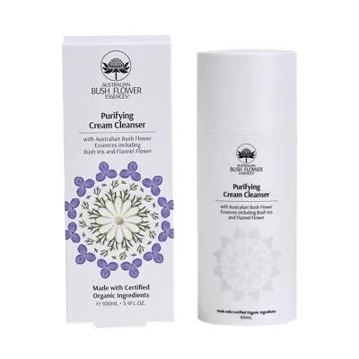Australian Bush Flower Essences Purifying Cream Cleanser 100ml For Emotional Wellbeing