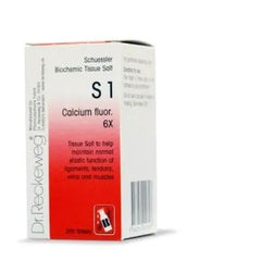 Reckeweg Tissue Salts S1 Calcium Fluor 6x 200 tabs