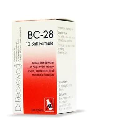 Reckeweg Tissue Salts BC-28 Tonic Formula 200 tabs
