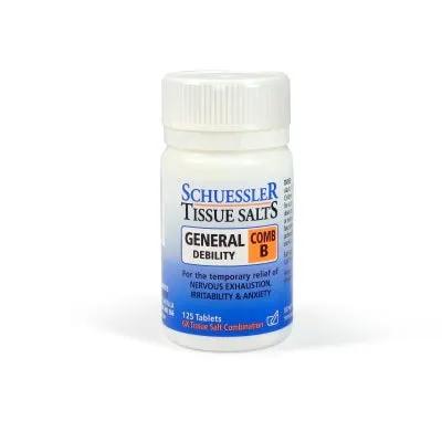 Schuessler B - General Debility 125 tabs