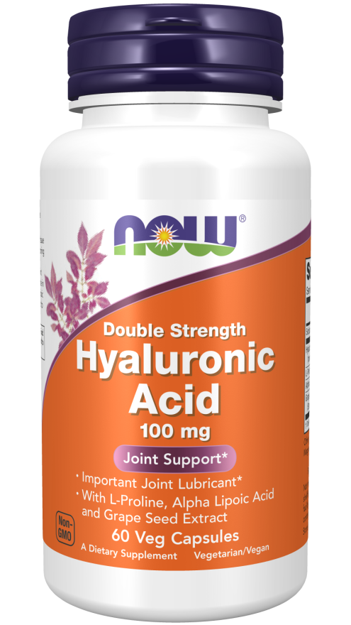 now Hyaluronic Acid, Double Strength 100 mg 60 veg capsules Acid,google,issues,Now,Now Products,Now suppl,Now supplements,Now Vitamins,Rejuvenate with Hyaluronic acid