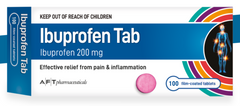 AFT Ibuprofen 200mg Tablets 100s