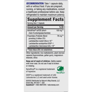 Nature’s Way Primadophilus® Reuteri Probiotics 90 Capsules Discount Sale,issues,nature's way,primadophilus,probiotic,reuteri,Sale,sale price,Winter Discount Sale