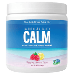 Natural Vitality CALM® Plus Calcium - Raspberry Lemon 226g issues