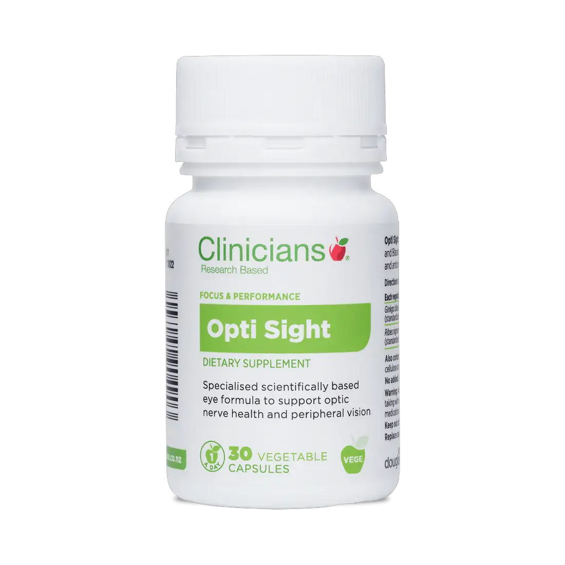 Clinicians opti Sight 30 Caps issues,opti,opti sight,optisight