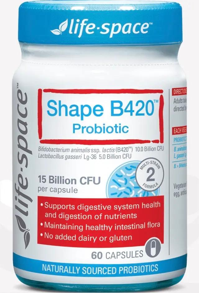 Life Space Shape B420 Probiotic 60 Capsules issues,life,life space,Life Space Shape B420 Probiotic,probiotic
