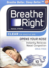 Breathe Right Nasal Strips-Regular Strips 10 breath,Breathe Right,deep breath,issues,medium,nasal,nose,right,small,snore,strips