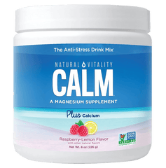 Natural Vitality CALM&reg; - Raspberry Lemon Flavour 226g