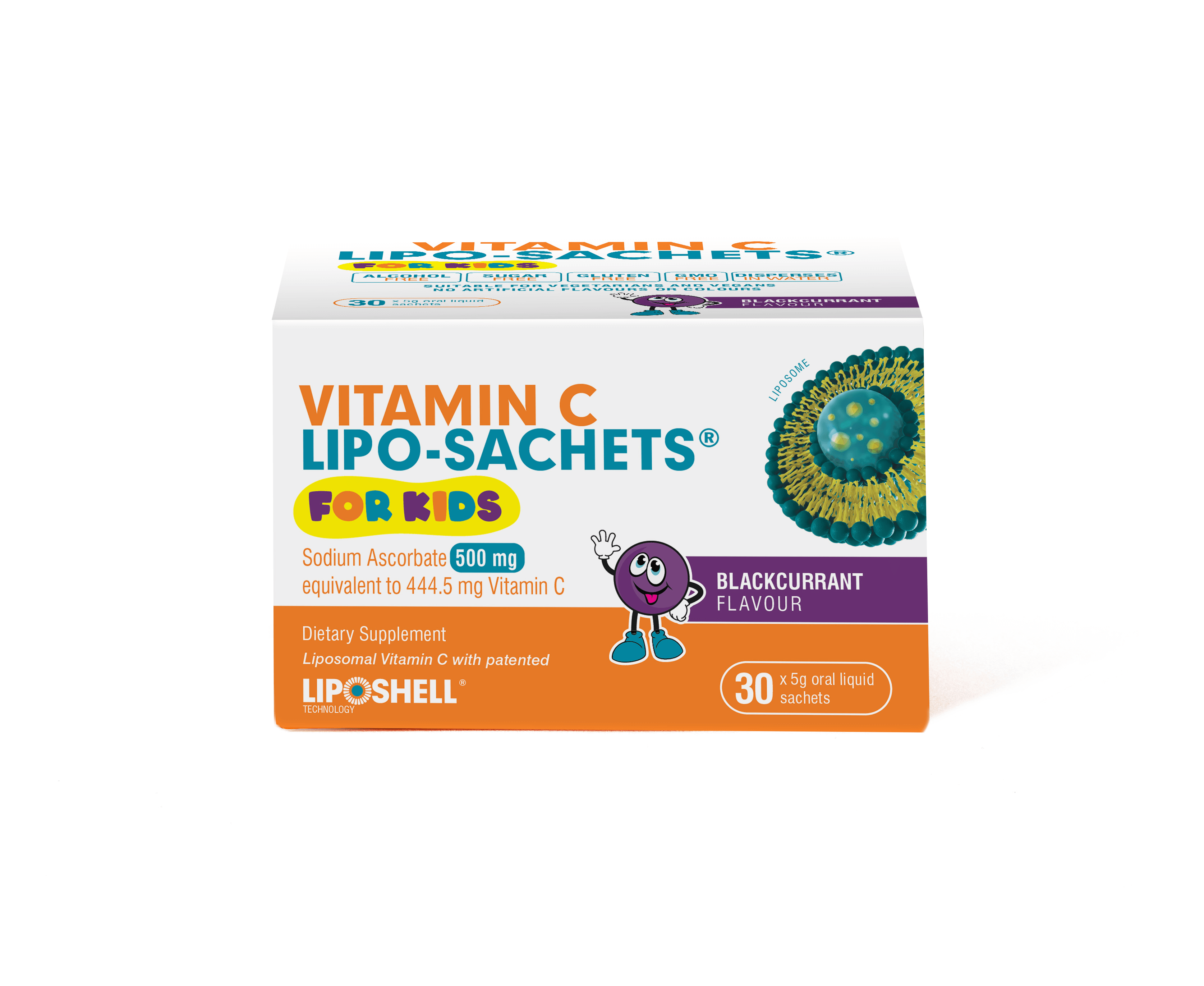 Lipo Sachets Vitamin c 500 mg 30 sachets for KIDS issues,kids,lipo,liposhell,liposomal,livon,lyposheric,vitamin c