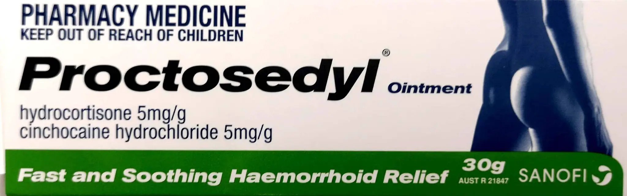 Proctosedyl Ointment 30 gm haemorrhoid,haemorrhoids,hemaroid,issues,piles,proctosedyl