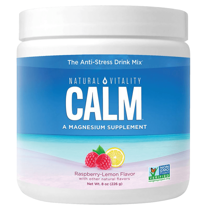 Natural Vitality CALM&reg; Plus Calcium - Raspberry Lemon 226g