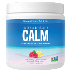 Natural Vitality CALM&reg; Plus Calcium - Raspberry Lemon 226g