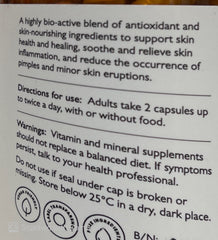 Therapure My Skin 120 Capsules skin health acne,issues,pimples,skin,skin health,skin inflammation