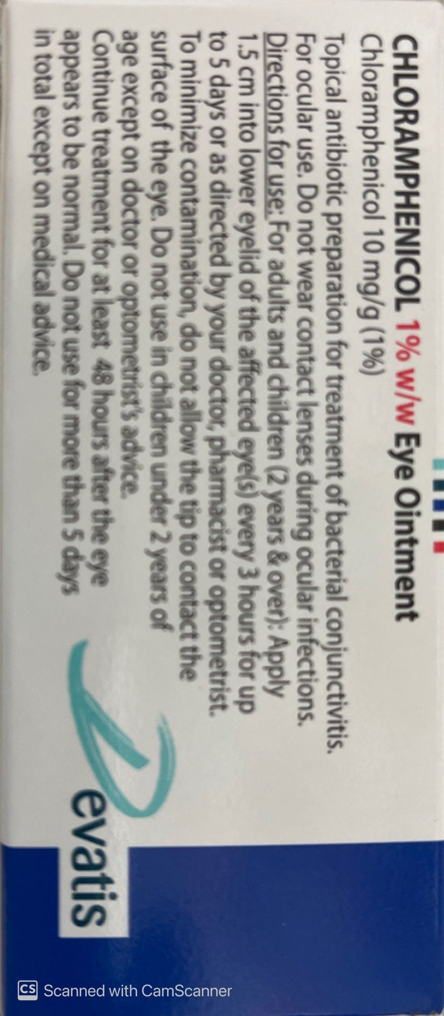 Chloramphenicol Eye Ointment 1% for Conjunctivitis - 5g Pharmacist Only Medicine 1% Eye Ointment,Chloramphenicol Eye Ointment,Conjunctivitis Treatment,optimized,Pharmacist Only Medicine