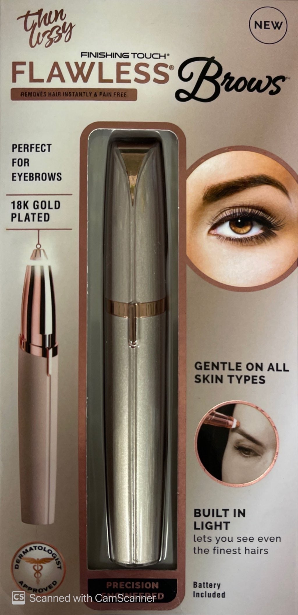 Thinlizzy Finishing touch flawless eye brows remover brows,eye brows,finishing touch,flawless,hair removal,instant,issues,pain free,thin Lizzy