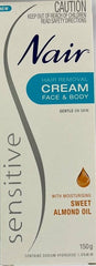 Nair Hair Removal Cream Face & Body 150 g issues