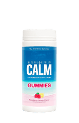 Natural Vitality CALM&reg; Gummies - Raspberry Lemon Flavour 60 gummies