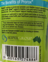 Prorox Prostate & Bladder Support 60 Capsules go prostate,issues,nutralife prostate complete,Prorox,Prorox Prostate & Bladder Support,prostate,prostate health,prostate protect,prostate support