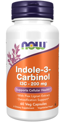 now Indole-3-Carbinol (I3C) 200 mg 60 Veg Capsules indole 3 carbinol,issues,Now,Now Products,Now suppl,Now supplements,Now Vitamins,Reproductive Health