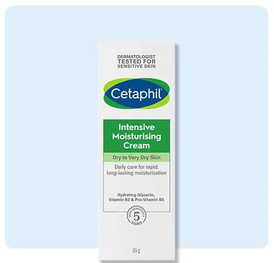 Cetaphil Intensive Moisturising Cream 85 gm Bamboo Extract,cetaphil,cetaphil cream,cetaphil moisturising,Combination Skin,Daily Exfoliating Cleanser,Daily Use,Deep Cleansing,Dermatologist-recommended,Gentle Scrub,Hydrating Glycerin,Hypoallergenic,intensiv