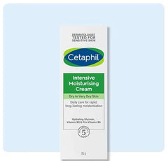 Cetaphil Intensive Moisturising Cream 85 gm Bamboo Extract,cetaphil,cetaphil cream,cetaphil moisturising,Combination Skin,Daily Exfoliating Cleanser,Daily Use,Deep Cleansing,Dermatologist-recommended,Gentle Scrub,Hydrating Glycerin,Hypoallergenic,intensiv