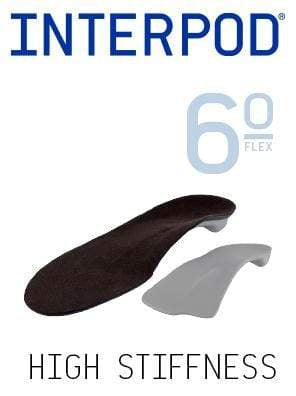 Interpod Flex 6 Degree High Stiffness Pre-Made Orthotics
