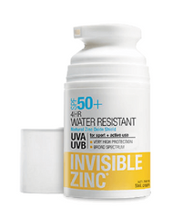 Invisible Zinc Water Resist. Sunscreen SPF50+ 50ml - Pakuranga Pharmacy