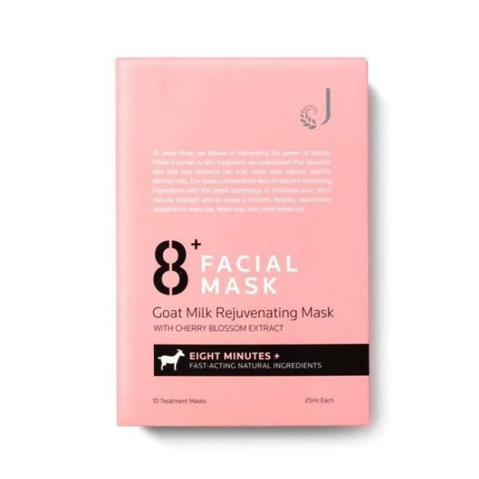 Jema Rose 8+ Minute Goat Milk Mask Pink