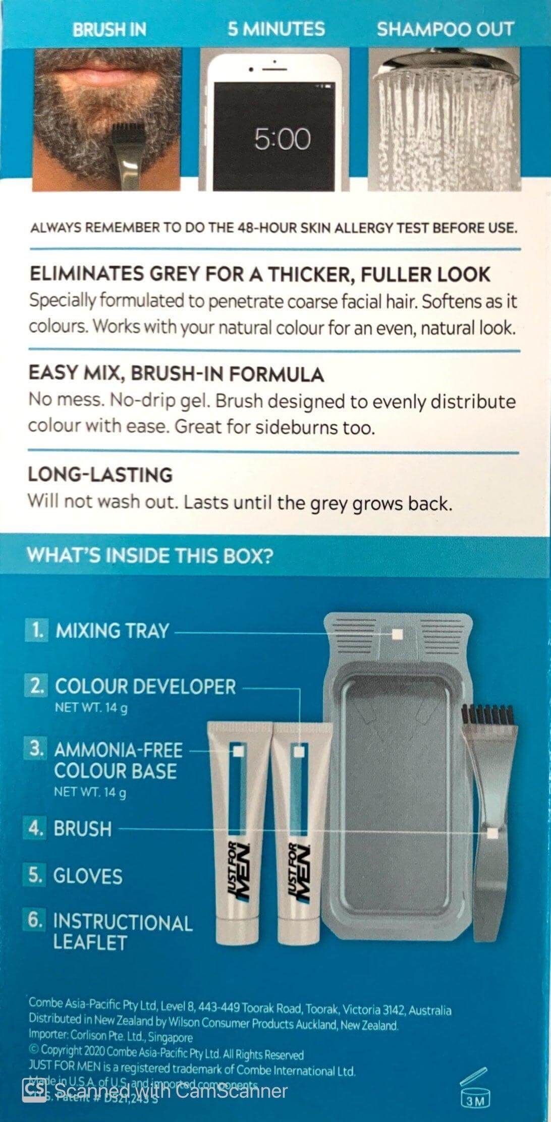 Just For Men Moustache and Beard Brush-In Colour Gel Dark Brown bear and moustache,Beard and Moustache Medium Brown,Beard and Moustache Real Black Hair Colour,issues,just for men,Moustache and Beard Brush-In Colour