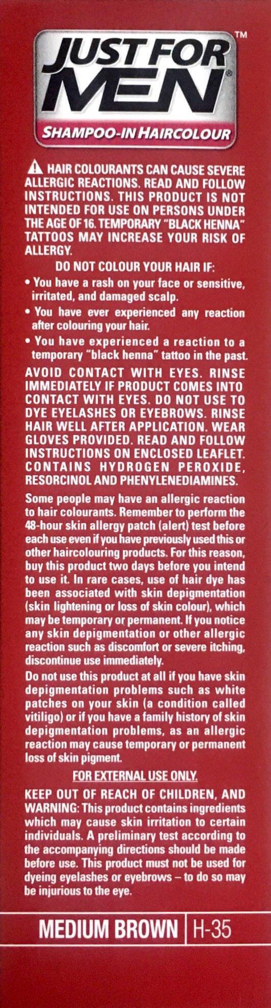 Just For Men Shampoo-In Hair Colour Medium Brown cheaper than bargain chemist,cheaper than chemist ware house,cheaper than chemist warehouse,cheaper than pharmacy direct,cheaper then chemist warehouse,issues,just for men,just for men hair colour