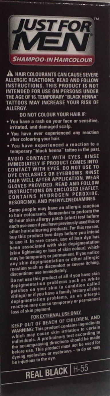 Just For Men Shampoo-In Hair Colour Real Black cheaper than bargain cheist,cheaper than bargain chemist,cheaper than chemist ware house,cheaper than chemist warehouse,cheaper than pharmacy direct,cheaper then chemist warehouse,issues,just for men,just for