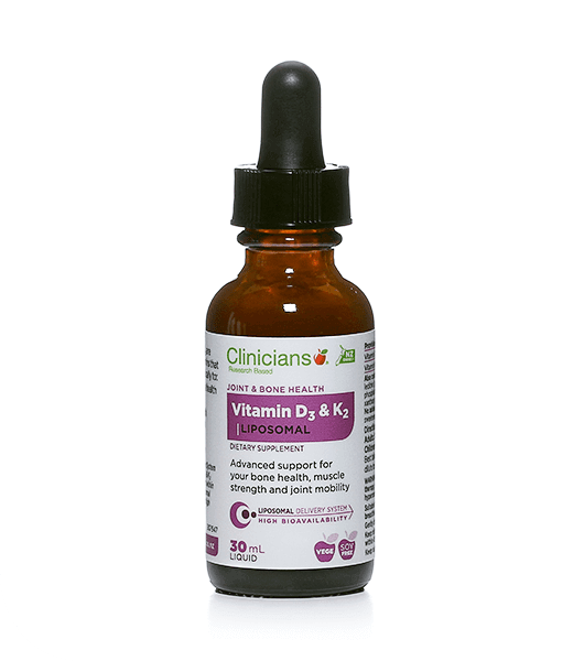 Clinicians Vitamin D3 & K2 Liposomal 30ml d3,issues,k2,lipo,liposomal,vitamin
