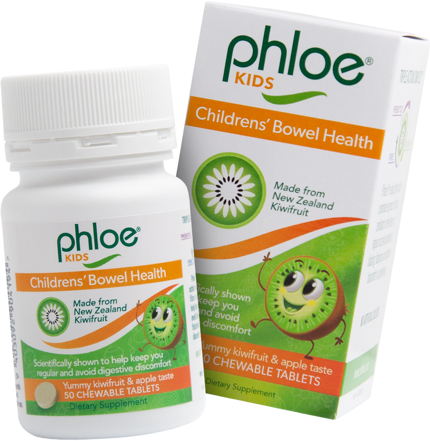 Phloe Kids Bowel health 50 Chewable Tablets brain cognition gut health mood,compromised gut health,Digestion gut health,Digestion gut health probiotic,gut health,Gut Health Postbiotic,issues,kids,Kids Bowel,kids chews,Kids Gut Health,phloe