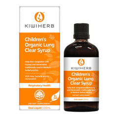 Kiwiherb Children’s Organic Lung Clear Syrup