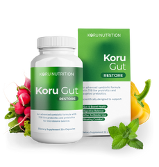 Koru Gut Restore 30 Capsules with retail box