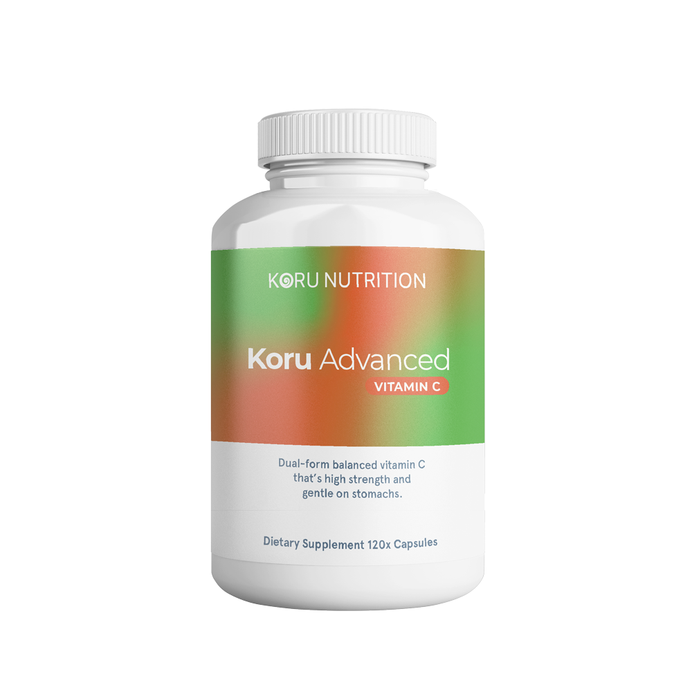 Koru Vitamin C 120 Capsules front view