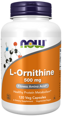 now L-Ornithine 500 mg 120 Veg Capsules issues,Now,Now Products,Now suppl,Now supplements,Now Vitamins,ornithine