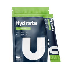 UCAN Hydrate Lemon-Lime Electrolyte Sachets Box of 12