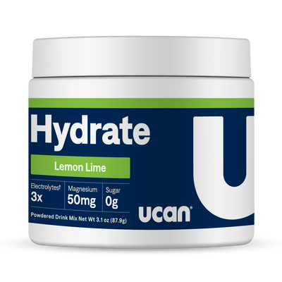 UCAN Hydrate Lemon-Lime Electrolyte Powder 90g Jar
