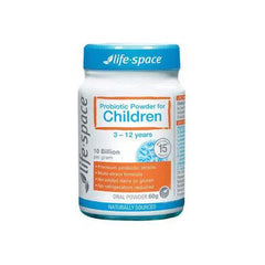 Life-Space Probiotic Powder for Children 60g children probiotics,issues,life space probiotic,life-space,life-space children probiotics