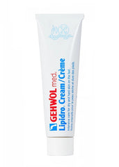 Gehwol dry skin foot cream 75 ml tube, designed for intensive care of dry and hard skin on feet.