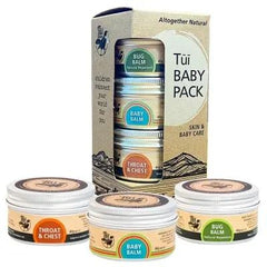 Tui Balms Baby Pack All-Natural Baby Skin Care For Delicate Skin And Gentle Comfort