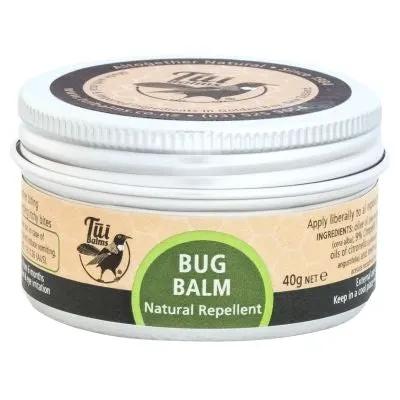 Tui Balms Bug Balm Naturally Repels Insects With Skin Safe Formula Natural Insect Repellent 40g