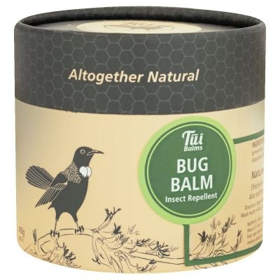 Tui Balms Bug Balm Insect Repellent Balm 400g For Outdoor Use - All Natural Skin Protection