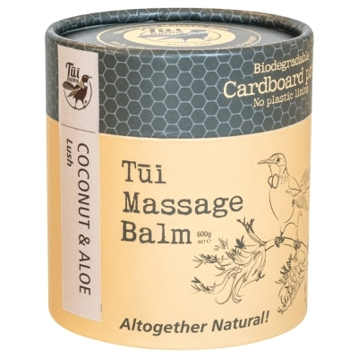 Tui Coconut & Aloe Vera Butter Hydrates & Soothes Rich Nourishing Massage Balm 600g