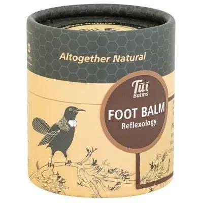 Tui Balms Foot Balm Soothes Dry, Cracked Feet Natural Reflexology Foot Balm 100g