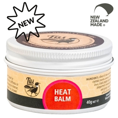 Tui Balms Heat Balm Soothes Sore Muscles With Fast-Acting Warming Relief Topical Balm 40g