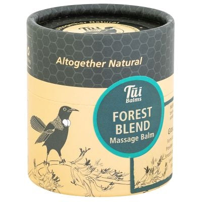 Tui Balms Mountain Forest Massage Balm Calming Aromatherapy Soothing Relief Massage Balm 100g